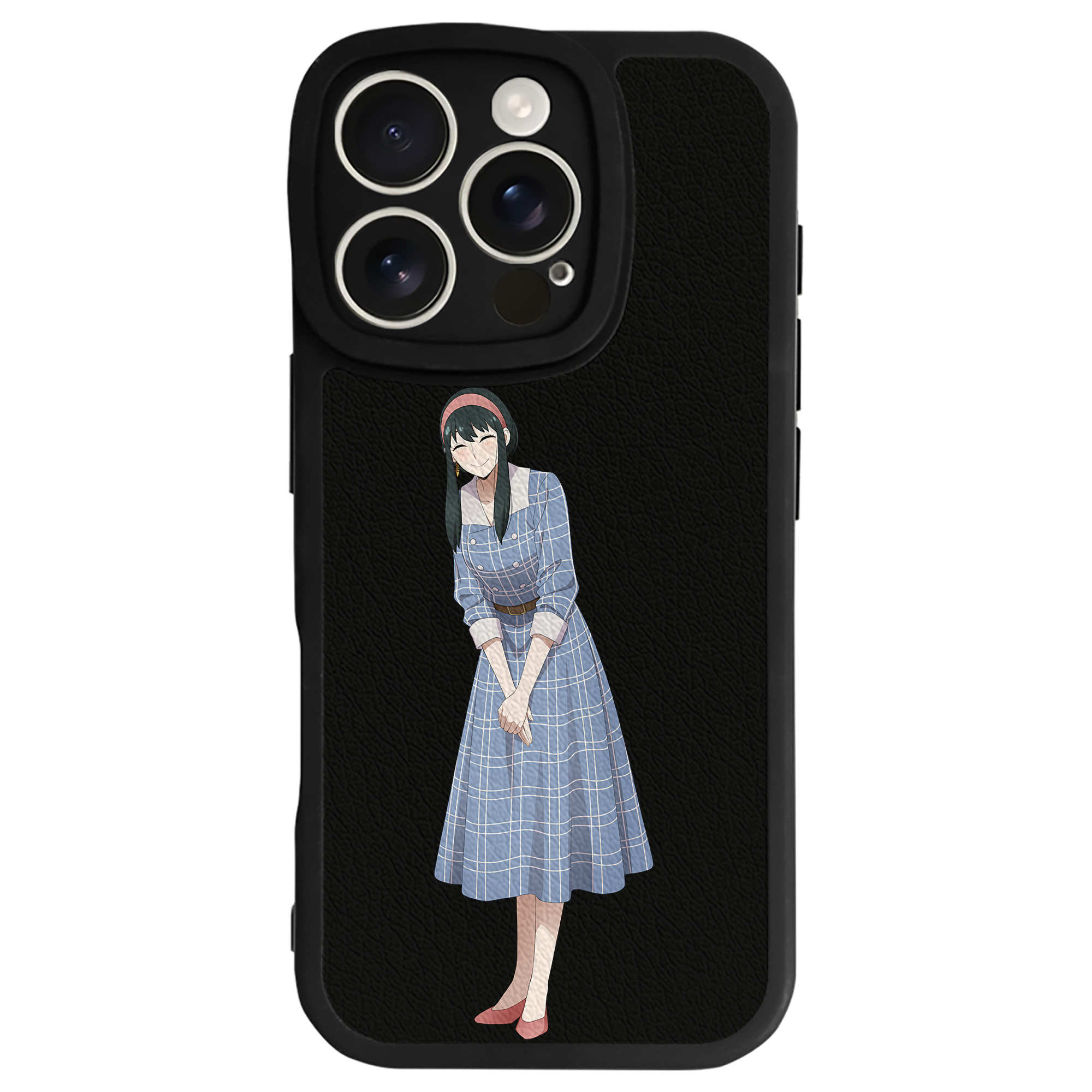 （画像用） SPY×FAMILY间谍家家酒 【iPhone 16シリーズ対応】シリコンスマホケース（レザー調） 材質：シリコン